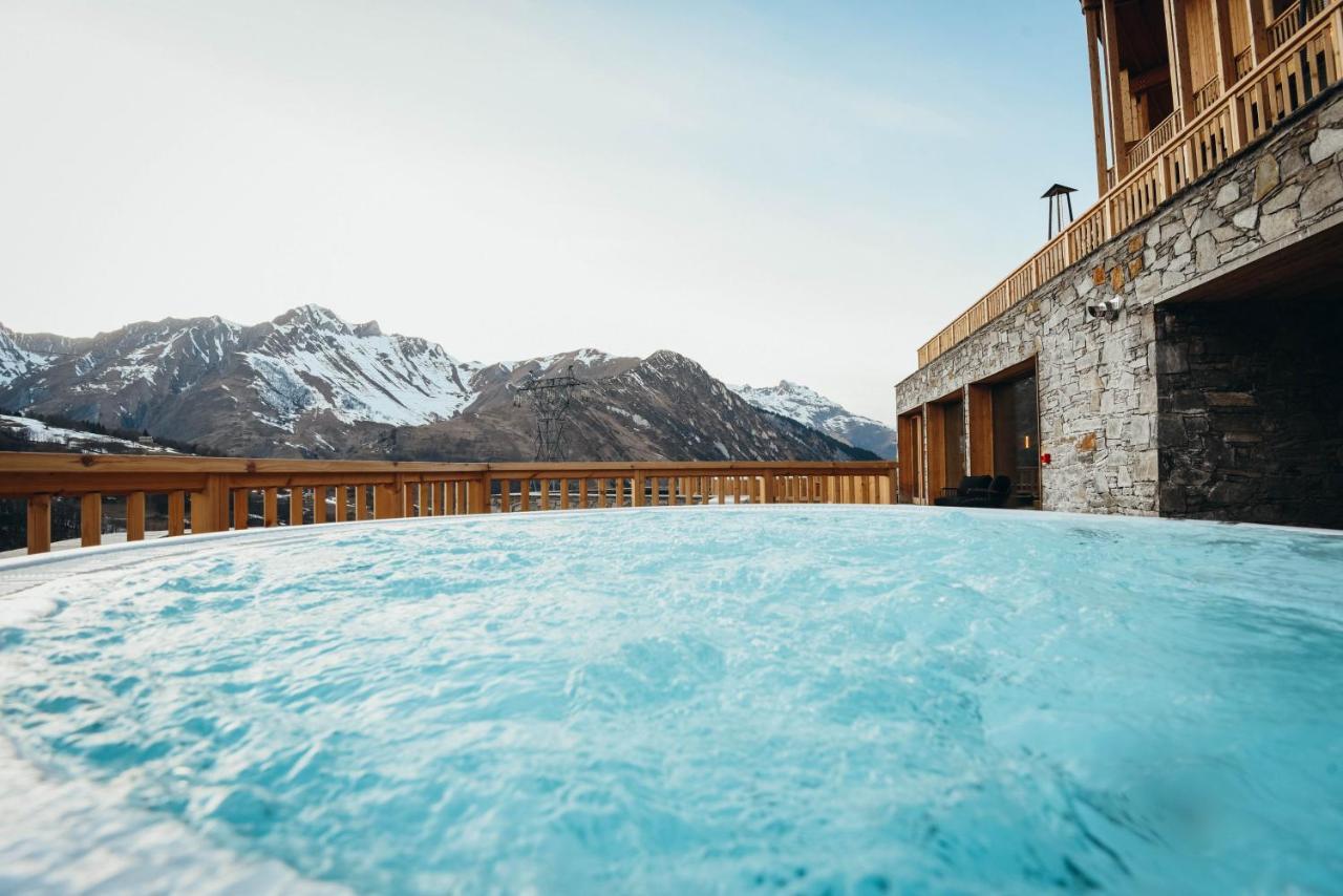 Lodji Hotel & Spa Saint-Martin-de-Belleville Luaran gambar